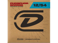 Dunlop FOLK PHOSPHORE BRONZE MEDIUM LIGHT 12 54 Dunlop FOLK PHOSPHORE BRONZE MEDIUM LIGHT 12 54